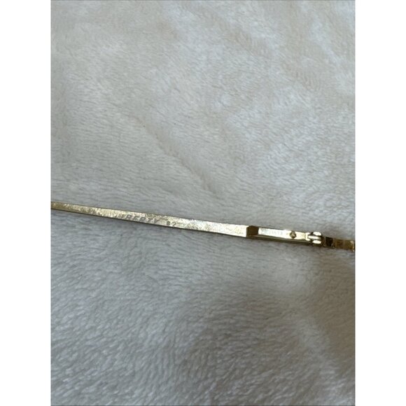 Vintage Etienne Aigner Eyeglasses Frame‎ LIBERTY 2 EA-14 Italy Gold/Black main image 8